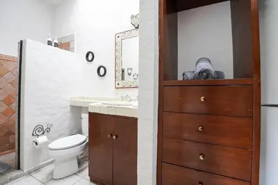 Un baño de Cozy family house I Pool & Bar l Cuernavaca