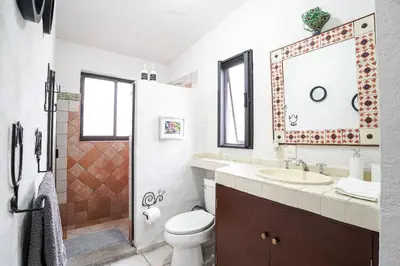 Un baño de Cozy family house I Pool & Bar l Cuernavaca