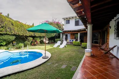 Piscina en o cerca de Cozy family house I Pool & Bar l Cuernavaca