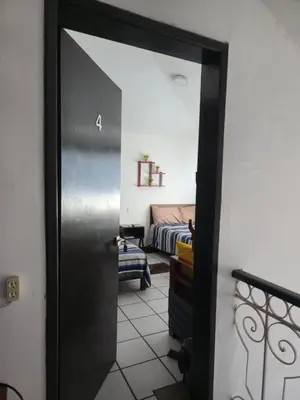 Zona de estar de Cómoda habitación Mar