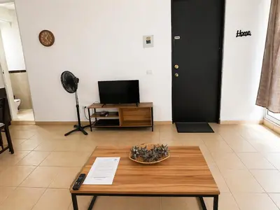 Una televisión o centro de entretenimiento en Departamento Harmony Xalapa