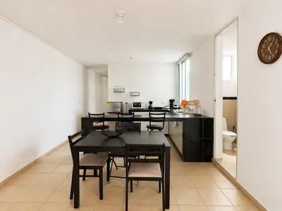 Una cocina o zona de cocina en Departamento Harmony Xalapa