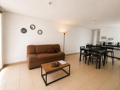 Zona de estar de Departamento Harmony Xalapa