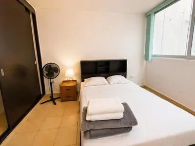 Cama o camas de una habitación en Departamento encanto Sipeh en Xalapa