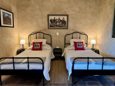 Cama o camas de una habitación en Loft El Tapatío en Val'Quirico