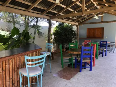 Un restaurante o sitio para comer en Casa en Juan Angel Ver