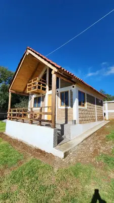 Edificio en el que se encuentra el chalet de montaña