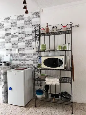 Una cocina o zona de cocina en Casa Múkara del Puerto