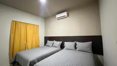 Cama o camas de una habitación en Hotelito s