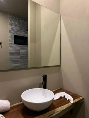 Un baño de Hotelito s