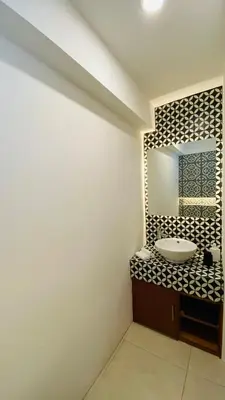 Un baño de Casa Sierra Negra
