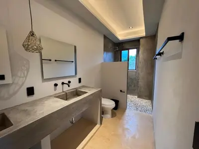 Un baño de Casa Jubilee king suite main floor