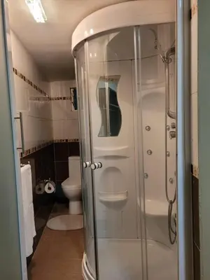 Un baño de Casa B & L Céntrico Departamento