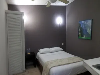 Cama o camas de una habitación en Ukeinn centro