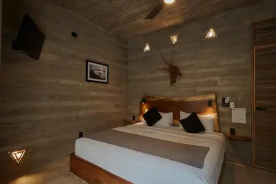 Cama o camas de una habitación en Punta Tamarindo