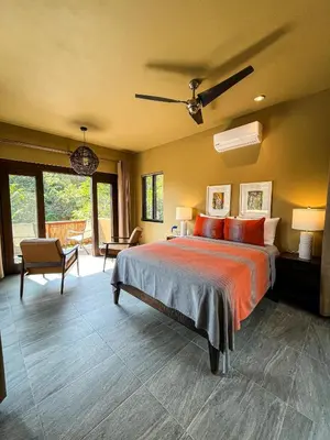 Cama o camas de una habitación en Quinta Viajero