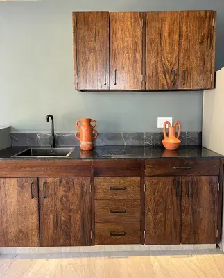 Una cocina o zona de cocina en Quinta Viajero