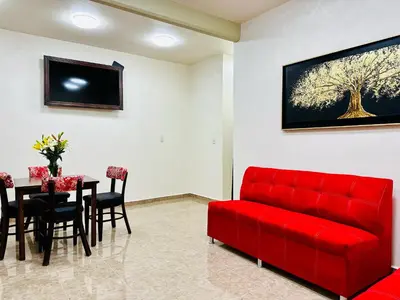 Zona de estar de HOTEL OTOMI