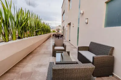 Zona de estar de Hotel Zenith