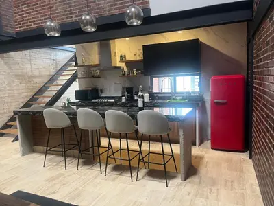 Una cocina o zona de cocina en TRIBECA BEACH CASA BONITA
