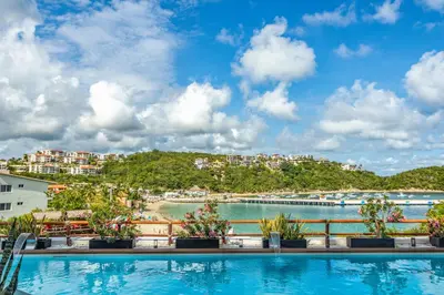 Piscina en o cerca de Nirú Ocean Suites by Binniguenda