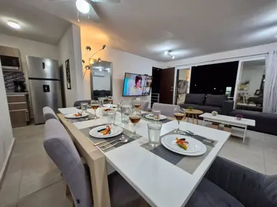 Una cocina o zona de cocina en Depto. con club de Playa