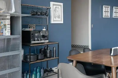 Plano de Cozy Bed in mixed room