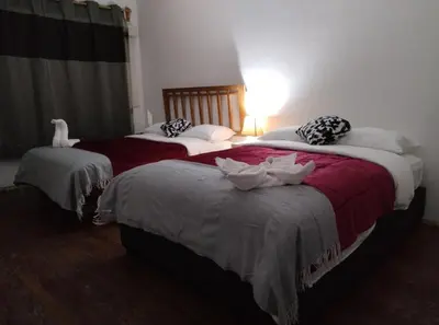 Cama o camas de una habitación en La Cortesana