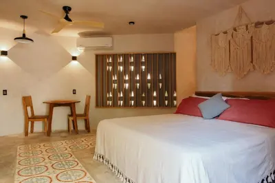 Cama o camas de una habitación en Quiote Quiote