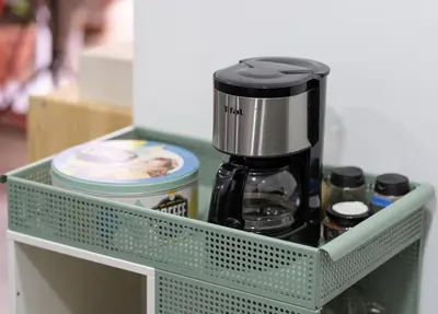 Utensilios para hacer té y café en Casa Cielo