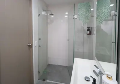 Un baño de Casa Cielo