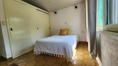 Cama o camas de una habitación en Casa Lavanda
