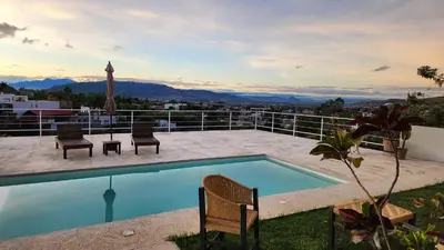 Piscina en o cerca de Casa de las Nubes