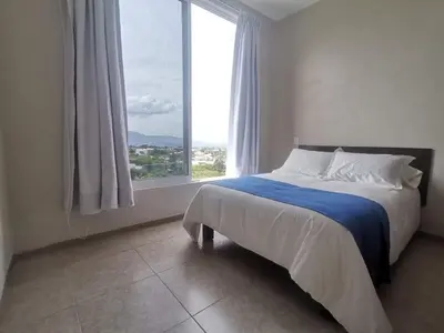 Cama o camas de una habitación en Casa de las Nubes