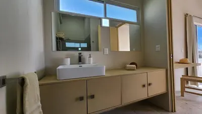 Un baño de Casa de las Nubes