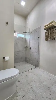 Un baño de Casa de las Nubes