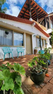 Jardín al aire libre en Bungalow del trotamundos