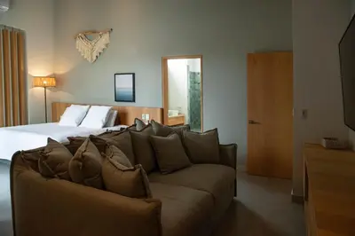 Cama o camas de una habitación en Casa Yoo tu oasis de lujo en Huatulco