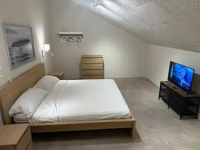 Cama o camas de una habitación en Departamentos Flamboyant
