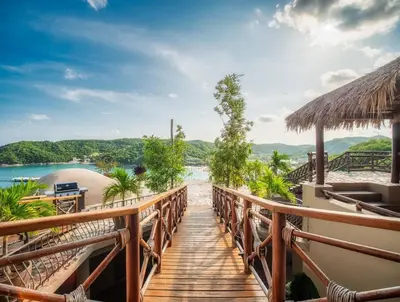 Paisaje cerca de esta villa