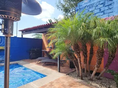 Piscina en o cerca de Casa azul