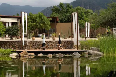 Paisaje cerca de este hotel