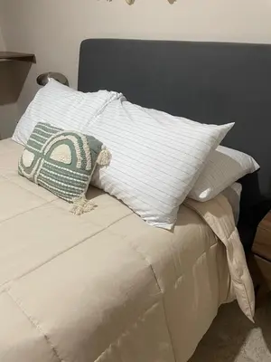 Cama o camas de una habitación en Vista al Mar y Confort 3 Albercas Gym & Playa