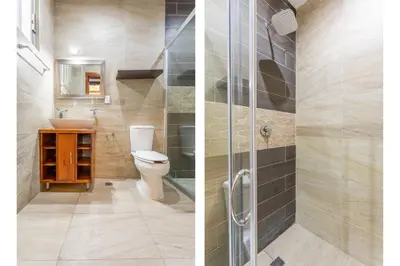 Un baño de Casa Dos Lunas
