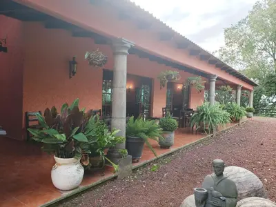 Jardín al aire libre en Hotel Hacienda Prom