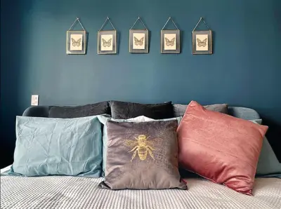 Cama o camas de una habitación en New PH for 6, BBQ and amazing private roof terrace