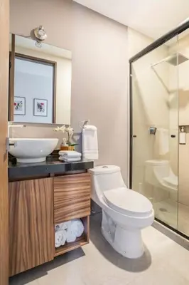 Un baño de New PH for 6, BBQ and amazing private roof terrace