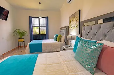 Zona de estar de San Jerónimo Casa Oaxaca