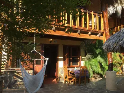 Un balcón o terraza de Las Cabañas Mágicas