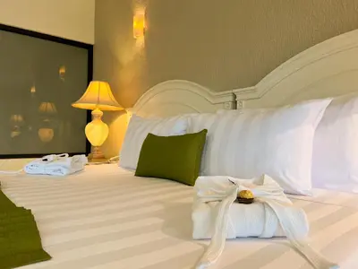 Cama o camas de una habitación en Excelaris Grand Resort Conventions & Spa